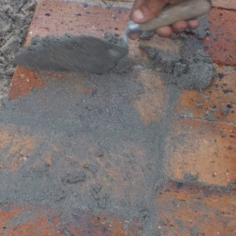 Lay some brick paving in your garden 26