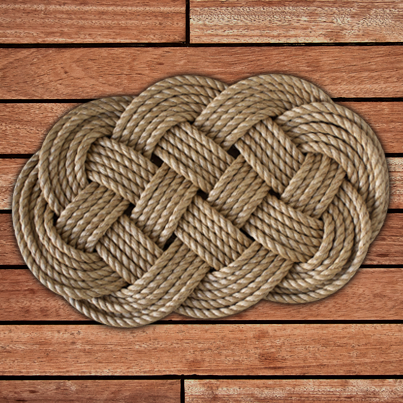 Make a pretty doormat