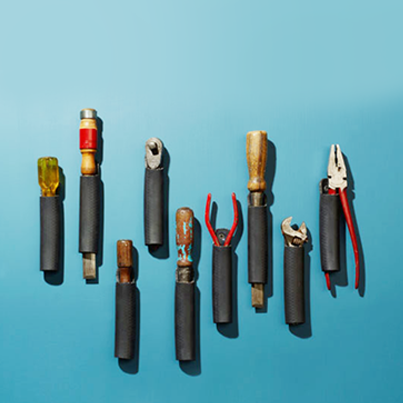 Make Garden Hose Tool Pockets