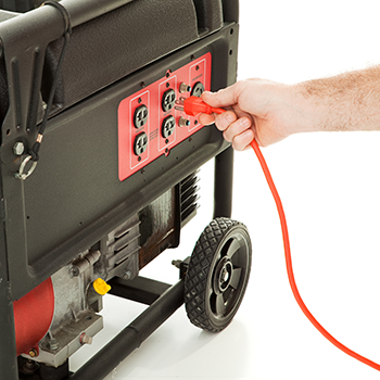 Be safe when handling your portable generator