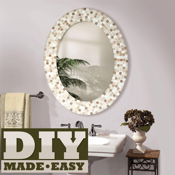 Quick and Easy Mosaic Mirror