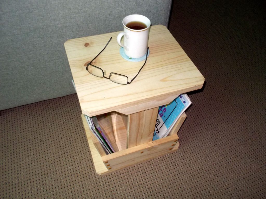 Your very own leisure centre… magazine rack & side table